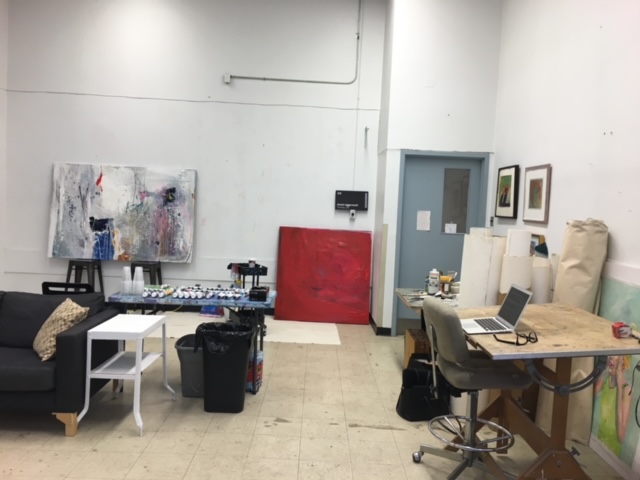 The art studio of the Flick the Switch collective